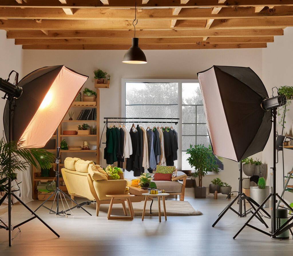 professional photography studio in your garage conversion