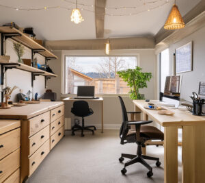 Garage Conversion - home office/workspace